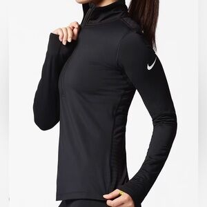 🖤 Nike + Dri-Fit Half Zip, Long Sleeve pullover